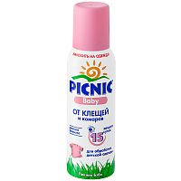 Аэрозоль "ПИКНИК BABY" [От клещей и комаров] {125 мл} (наносить на одежду