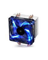 Устройство охлаждения(кулер) Deepcool GAMMAXX 400 BLUE BASIC Soc-AM4/1151/1200/1700 4-pin 18-30dB Al