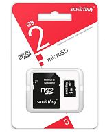 Карта памяти SMARTBUY (SB2GBSD-01) MicroSD 2GB+адаптер (5)