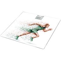 Весы напольные электронные Maxwell MW-2667 до 150 кг Бегущий человек, стекло