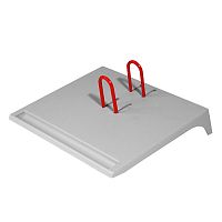 Подставка д/календарей СТАММ 205х175х37 мм серый пластик