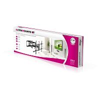 Кронштейн для телевизора Ultramounts UM913 черный 37"-90" макс.75кг настенный поворотно-выдвижной и 