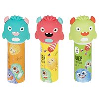 Клей-карандаш MeShu с топпером "Monsters" ассорти, 9г, ПВА  