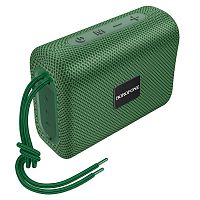 Колонка BOROFONE (BR18) Bluetooth/USB/MicroSD/TWS (зеленая
