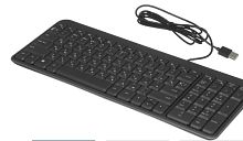 Клавиатура Logitech K106 черный USB slim (920-013902) 