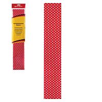 Бумага гофрированная (креповая), ГОРОШЕК, 22г/м, 50х200см, европодвес, BRAUBERG, 127938