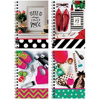 Записная книжка А6 80л. на гребне "Стиль. Найди себя"