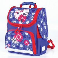 Ранец BRAUBERG STYLE c эргономичной спинкой, девочка, Божья коровка, 37х28х21см, 227826