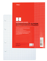 Сменный блок к тетради на кольцах А5 80л. HATBER, Белый