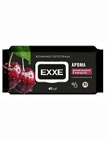 Exxe Влажные полотенца Дикая вишня и миндаль 60шт