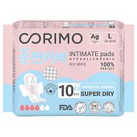 Corimo Прокладки впитывающие Soft (L - 24,5 cm)10 шт