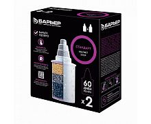 Модуль сменный/кассета фильтр. Барьер 4 СТАНДАРТ 2шт/уп, цена за уп (д/водопровод.воды), ресурс 350л