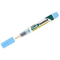 Маркер меловой MunHwa "Chalk Marker" голубой, 3мм, пакет