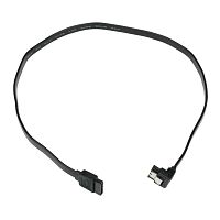 Кабель интерфейсный SATA Cablexpert CC-SATAM-DATA90-BL-50CM, Sata3 7pin / 7pin, угловой, метал.защел