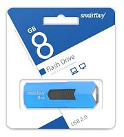 USB флеш SMARTBUY (SB8GBST-B) 8GB STREAM BLUE