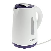 Чайник эл 1,7л GELBERK GL-463 2200Вт, пластик, фиолетовый, LED подсветка