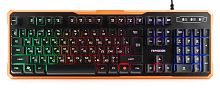 Клавиатура игровая Гарнизон GK-320G, подсветка, код "Survarium",  USB, черный, антифантомные  клавиш