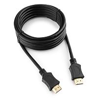 Кабель HDMI Cablexpert CC-HDMI4L-10, 19M/19M, v2.0, серия Light, позол.разъемы, экран, 3м, черный, п