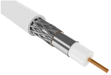 Кабель коаксиальный ITK CC1-R6F1-111-100-G RG-6 F/UTP общий экран 75Om PVC внутренний 100м белый