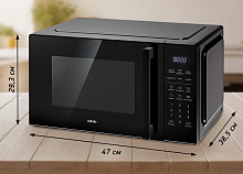 Микроволновая печь BBK 23MWS-852S/B черный