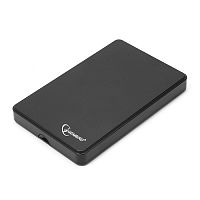 Внешний корпус 2.5" Gembird EE2-U3S-40P, черный, USB 3.0, SATA, пластик