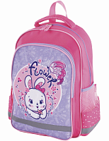 Рюкзак ПИФАГОР SCHOOL для начальной школы, RABBIT, 38х28х14 см, 228827