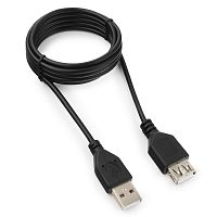 Кабель-удлинитель Perfeo USB 2.0 <Am-->Af> 1.8м черный