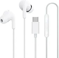 Гарнитура внутриканальные Xiaomi Type-C Earphones 1.25м белый проводные (BHR8931GL) 