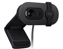 Камера Web Logitech HD Webcam Brio 100 черный 2Mpix (1920x1080) USB-A с микрофоном (960-001587) 