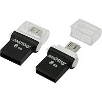 USB флэш SMARTBUY (SB8GBPO-K) 8GB POKO SERIES OTG BLACK