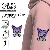 Термоаппликация "Аниме", 6,5 х 7  см 