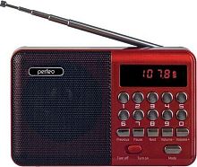 Радиоприемник PERFEO (PF-A4871) PALM красный
