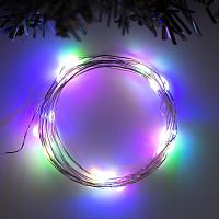 НИТЬ ROSA. IP20, 2 м, Н.С. LED(1608)-20-5V, USB, фиксинг, МУЛЬТИ 