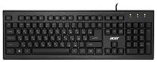 Клавиатура Acer OKW120 черный USB (ZL.KBDEE.006)