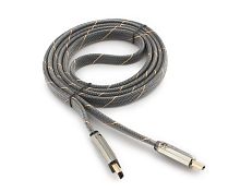 Кабель HDMI Cablexpert CC-P-HDMI04-1.8M, 19M/19M, v2.0, медь, серия Platinum, позол.контакты, плоски