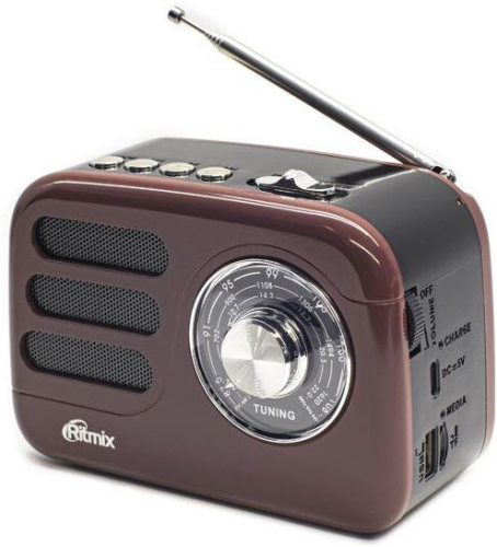 Радиоприемник RITMIX RPR-033 CHOCOLATE