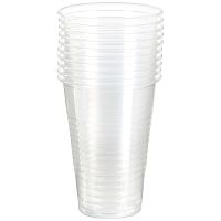 Стакан 200мл прозрачный (100 шт) /30