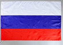 Флаг России, 60 х 90 см, полиэфирный шёлк   