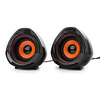 Акустич. система 2.0 Gembird SPK-105, черный, 5 Вт, регулятор громкости, USB-питание