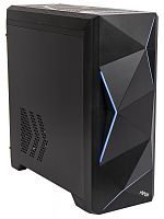 Корпус ATX Hiper A68 черный без БП 1x80mm 1x92mm 2xUSB2.0 1xUSB3.0 audio
