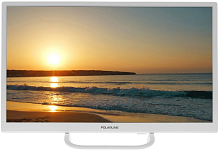 Телевизор LED PolarLine 24" 24PL52TC белый/HD/DVB-T/60Hz/DVB-T2/DVB-C/DVB-S2 (RUS) 