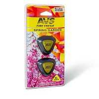 Ароматизатор AVS MM-015  Double Stream (аром. Spring garden/Весенний сад) (мини мембрана