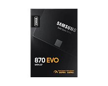Накопитель SSD Samsung SATA III 250Gb MZ-77E500BW 870 EVO 2.5" (розница) 