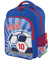 Рюкзак ПИФАГОР SCHOOL для начальной школы, SOCCER BALL, 38х28х14 см, 228822