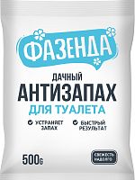 Средство для дачного туалета 500г Антизапах ФАЗЕНДА