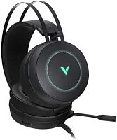 RAPOO Игровая гарнитура проводная VH160-BL Virtual 7.1, цвет - черный (19973)