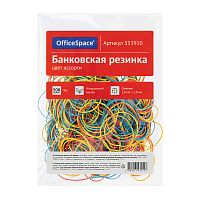 Банковская резинка  500г OfficeSpace, диаметр 60мм, ассорти 