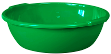 Таз круглый с ручками 25л(зеленый)