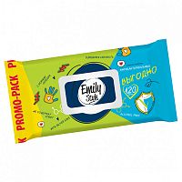 Emily Style салф.влажн.Антибактериальные 100+20шт с крышкой