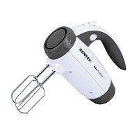 Миксер Centek CT-1114 (белый/серый) 350Вт, 6 скоростей+турбо, взбивание/замешивание